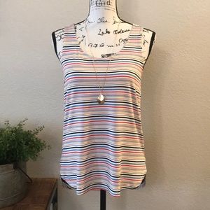 ⬇️ The Limited Sleeveless High-Low Tank Top